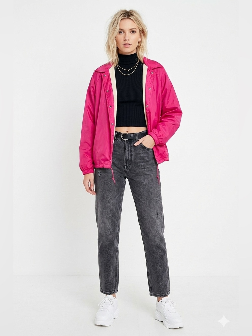 Hot Pink Windbreaker
